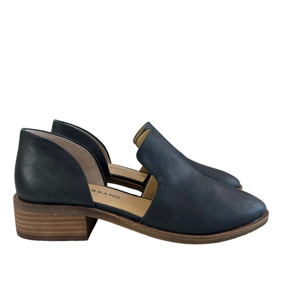 Lucky Brand Gennifa Black Leather Cutout Pump Size 6M - Picture 2 of 16